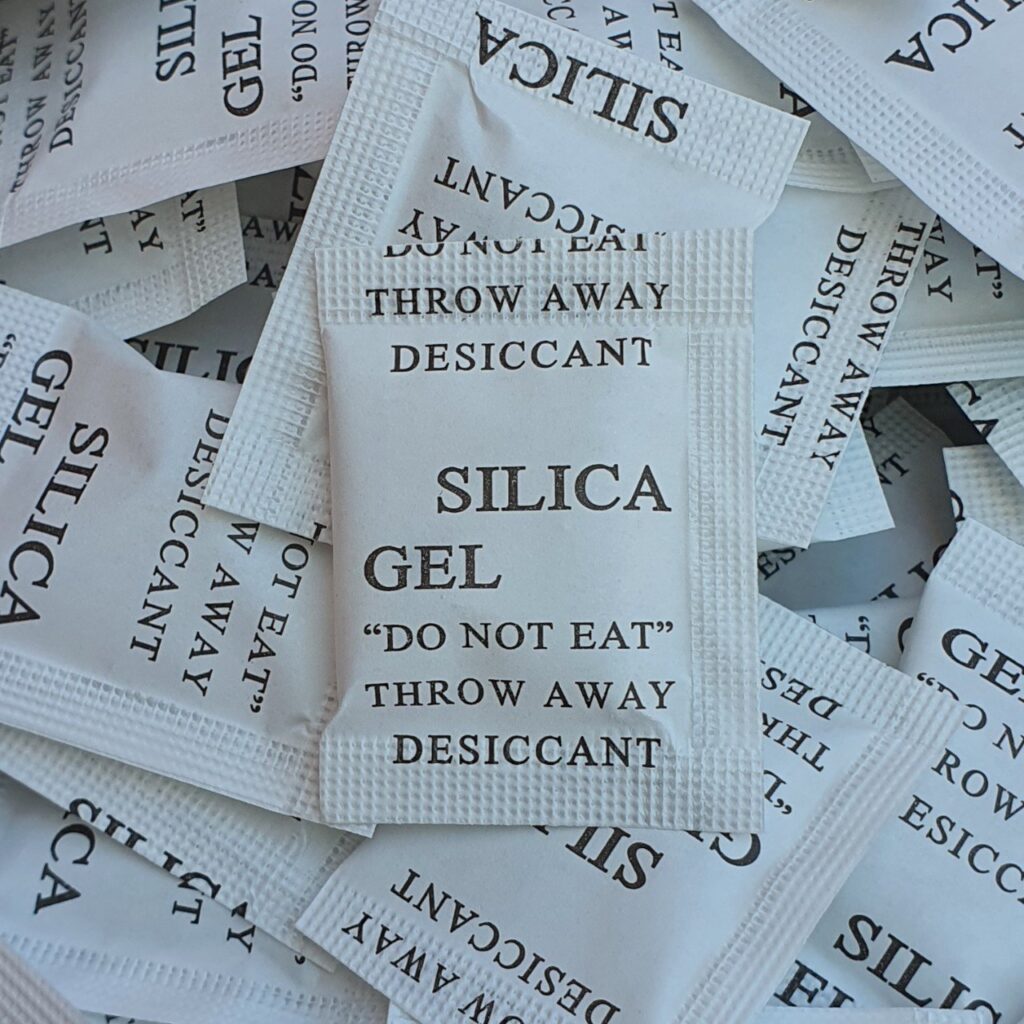 Gói chống ẩm Silica gel